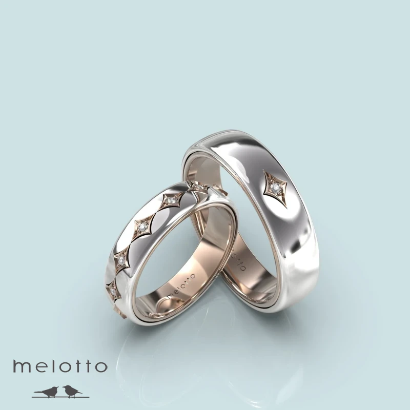 Авторские обручальные кольца