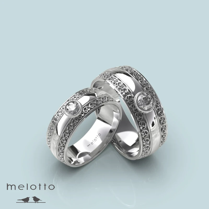 Обручальные кольца «Antique» Обручальные кольца «Antique»