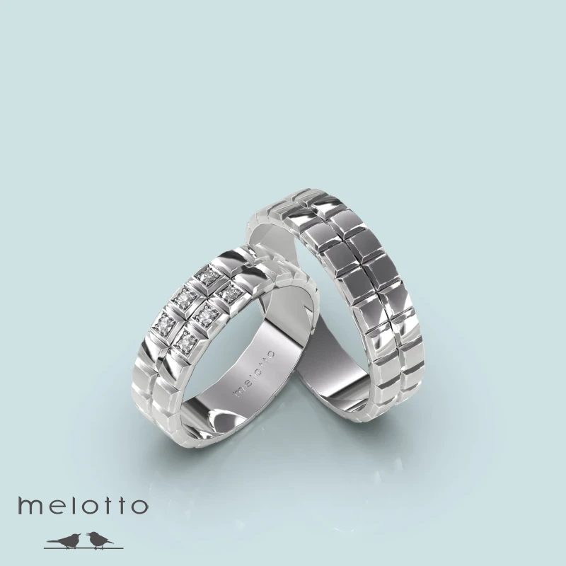 Обручальные кольца «White chocolate» Обручальные кольца «White chocolate»