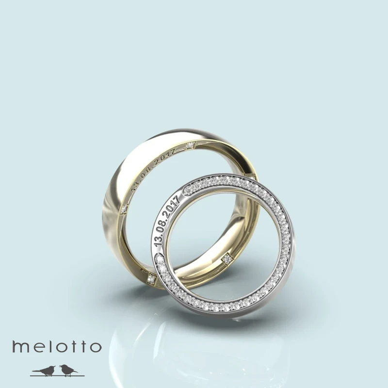 Обручальные кольца «Secret diamonds» Обручальные кольца «Secret diamonds»