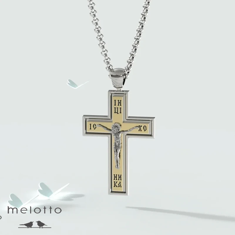 Православный крест из золота Православный крест из золота