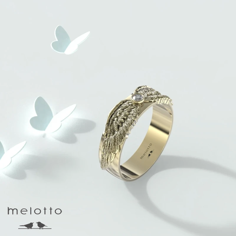 Золотое кольцо Ангел