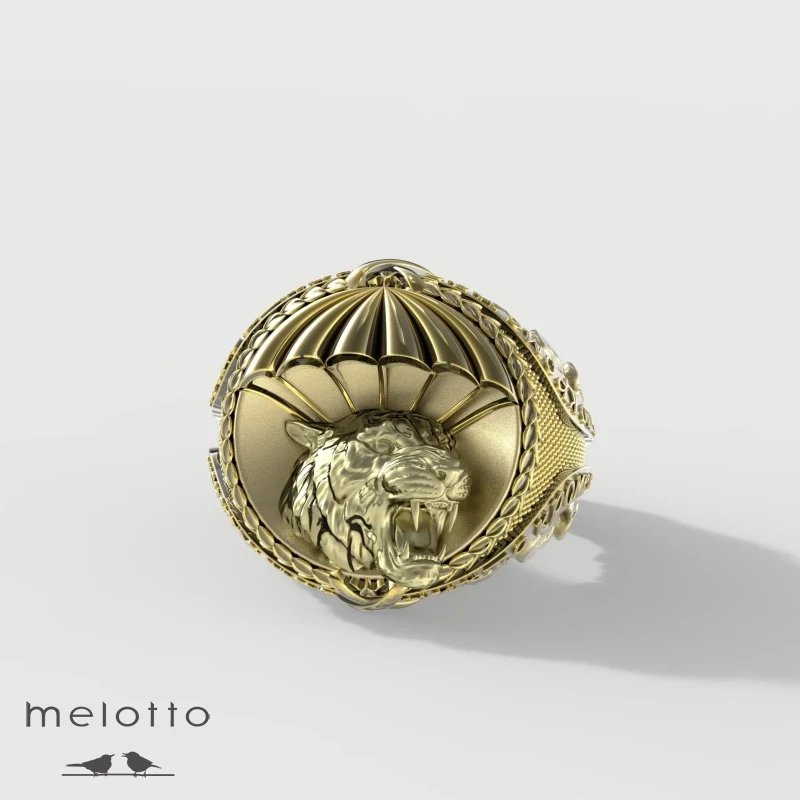 Мужской перстень ВДВ