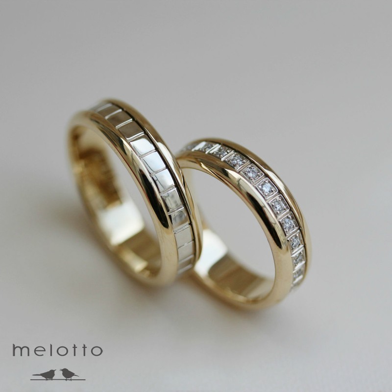 Обручальные кольца «Арт-Деко»