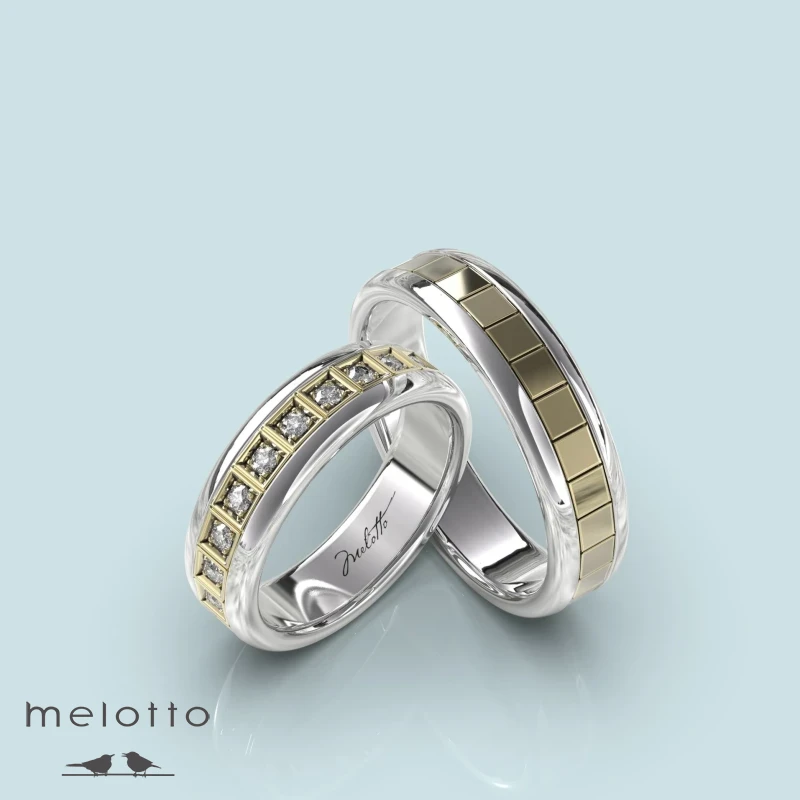 Обручальные кольца «Арт-Деко»