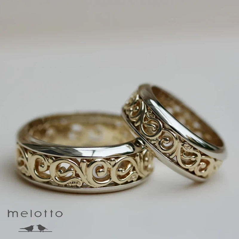 Обручальные кольца «Ажур» Обручальные кольца «Ажур»