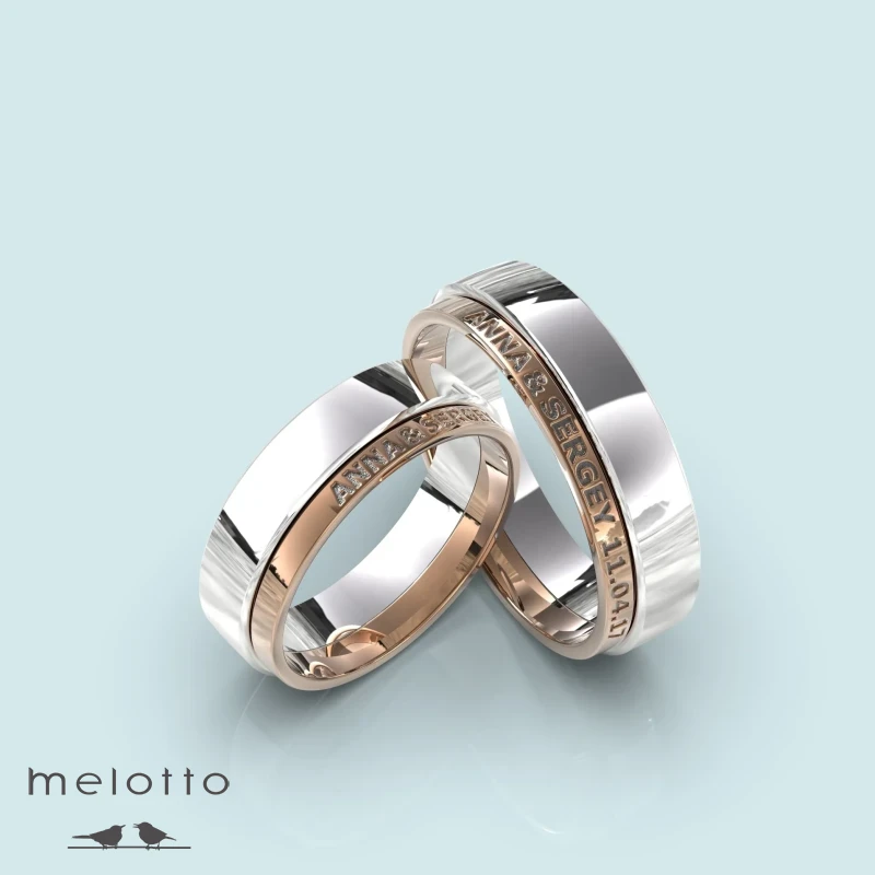 Обручальные кольца «Memory» Обручальные кольца «Memory»