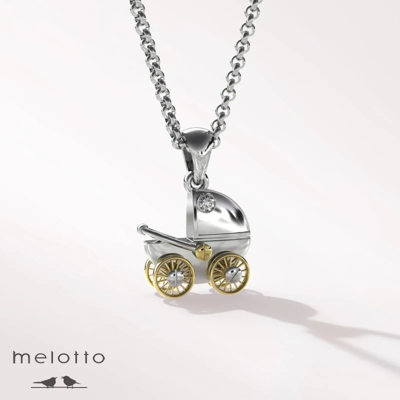 Кулон «Коляска»