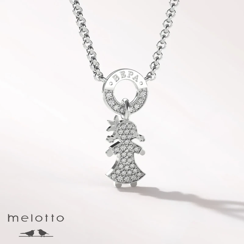 Кулон-подвеска «Девочка»