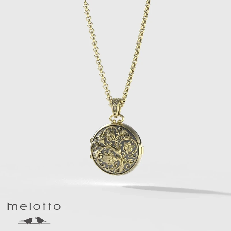 Открывающийся медальон «Винтаж»