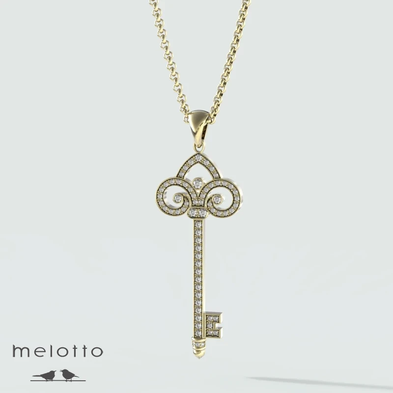 Подвеска «Золотой ключик»