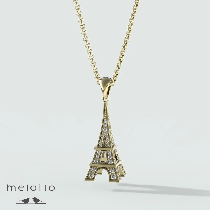 Кулон «Эйфелева башня»