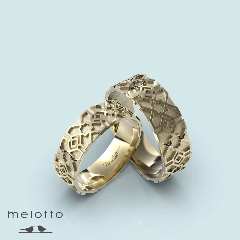 Дизайнерская обручальная пара Дизайнерская обручальная пара