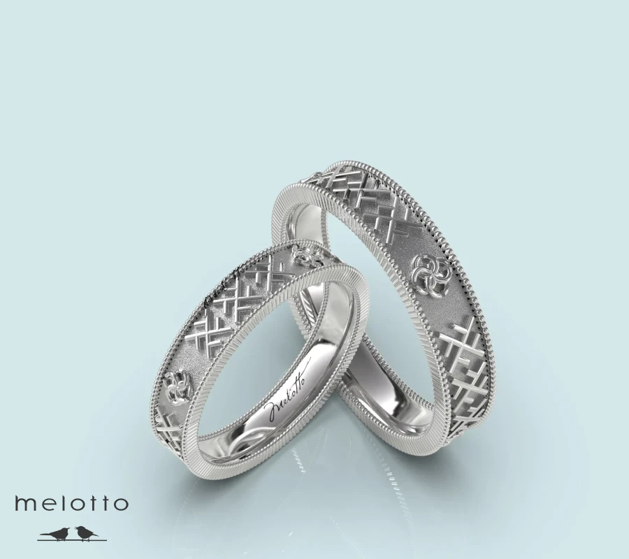 Славянские обручальные кольца с оберегами