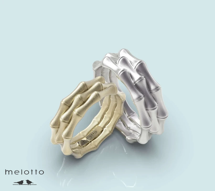 Обручальные кольца Бамбук