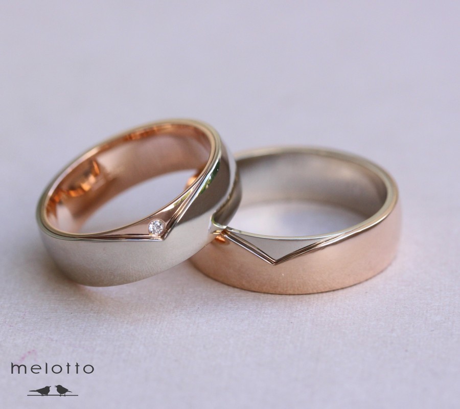 Обручальная пара колец