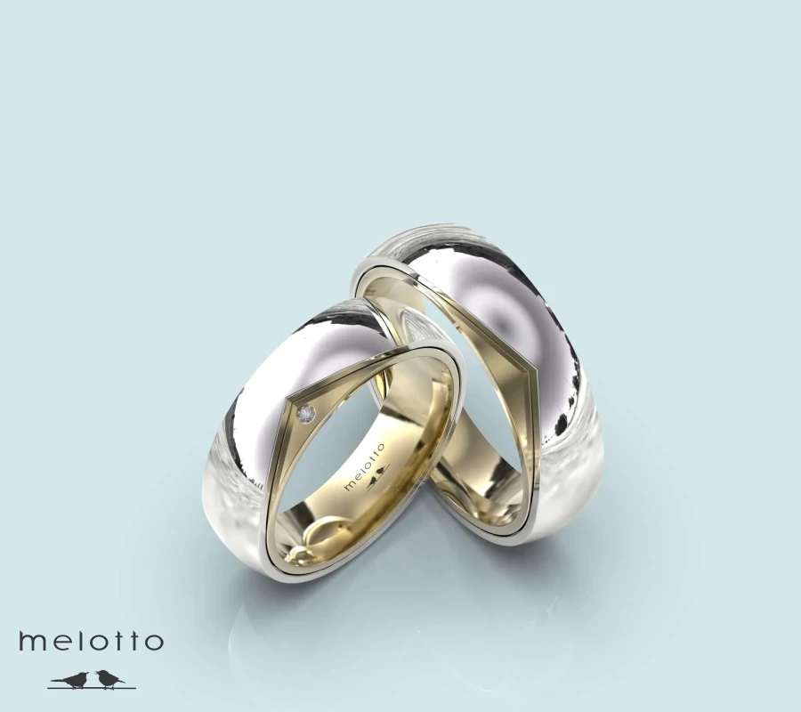 Обручальная пара колец