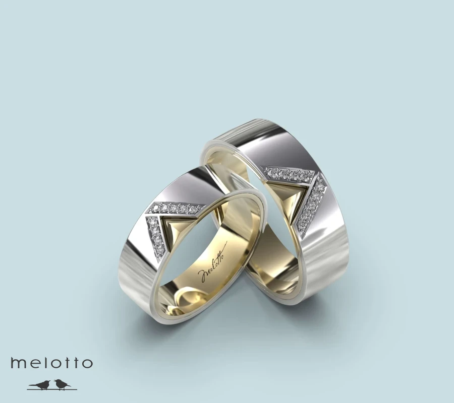 Бриллиантовая обручальная пара