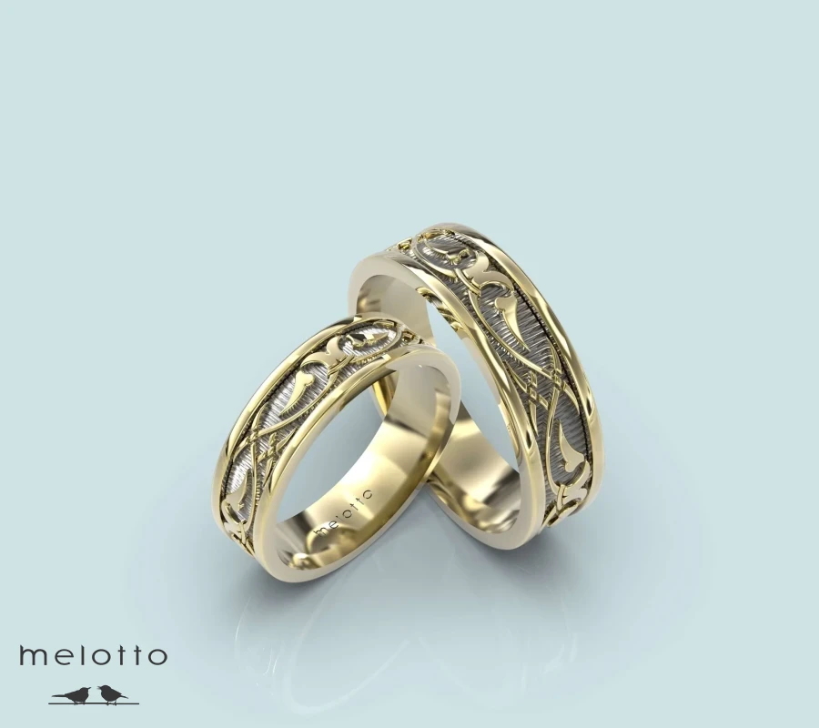 Авторская обручальная пара