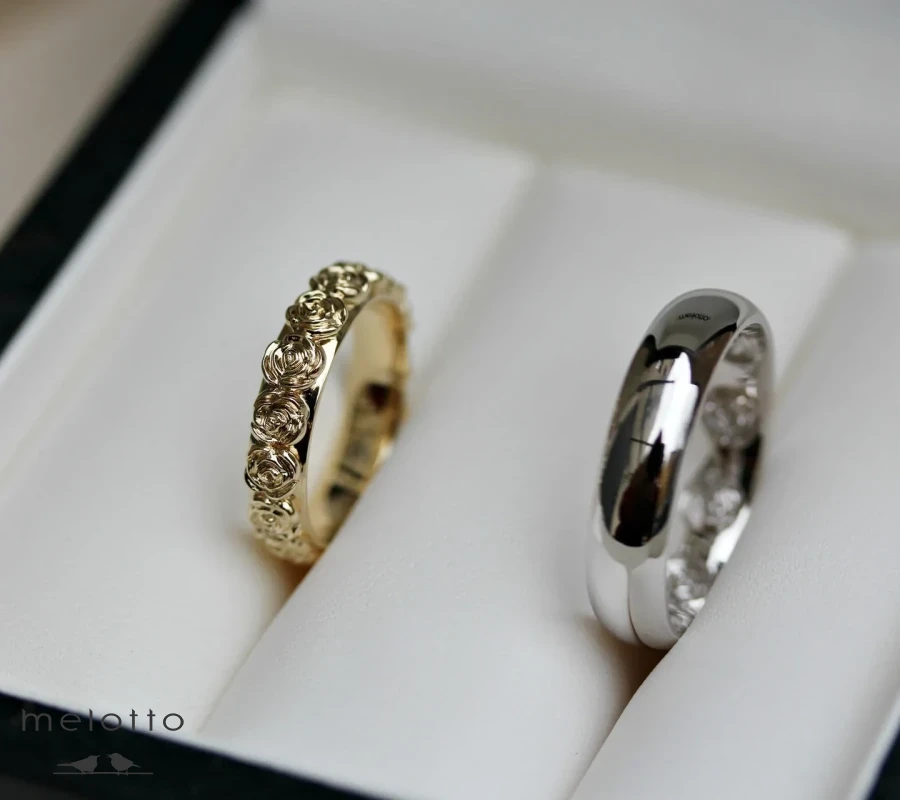 Обручальные кольца «Золотая Роза»