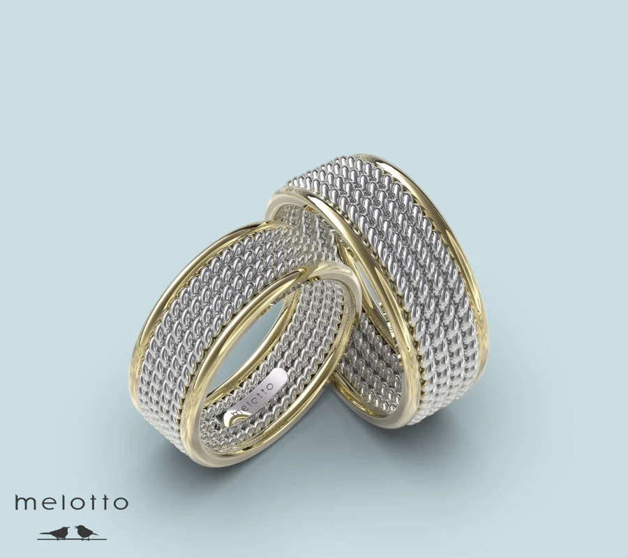 Свадебные обручальные кольца Melotto