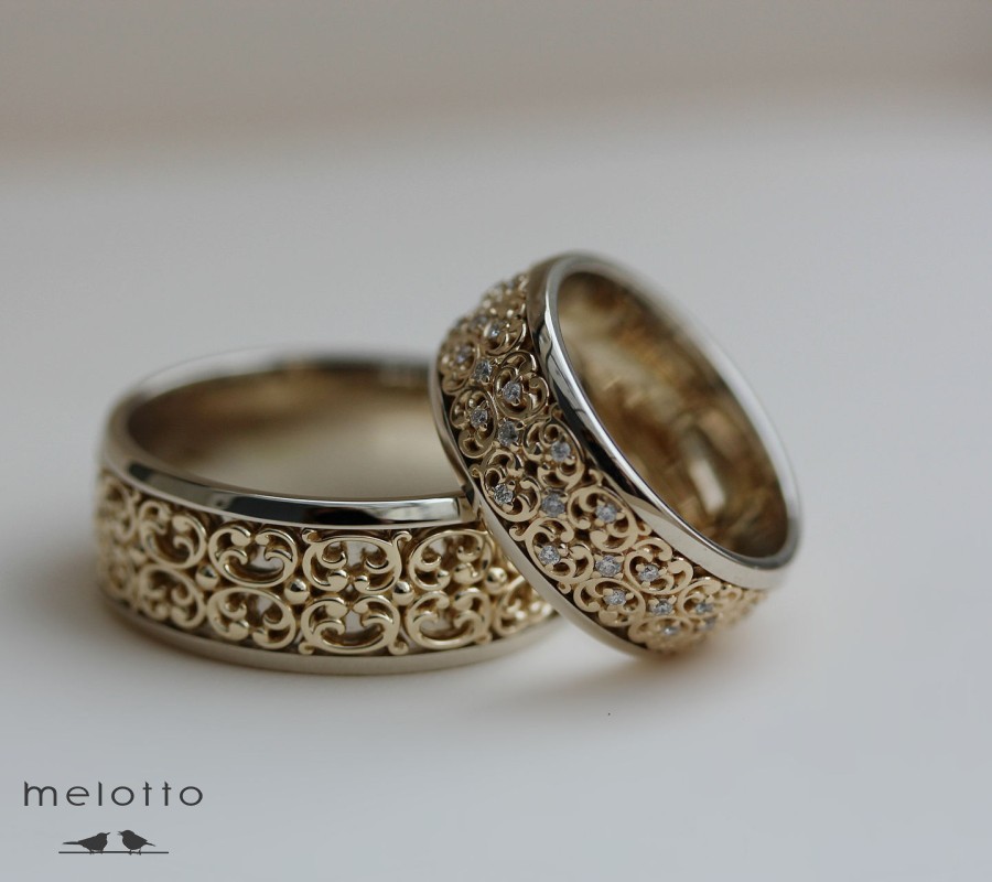 Винтажные обручальные кольца «Виндзор»