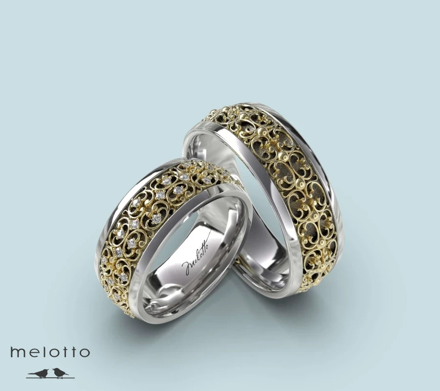 Винтажные обручальные кольца «Виндзор»