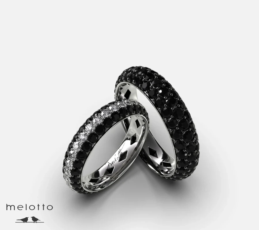 Парные обручальные кольца «Brand»