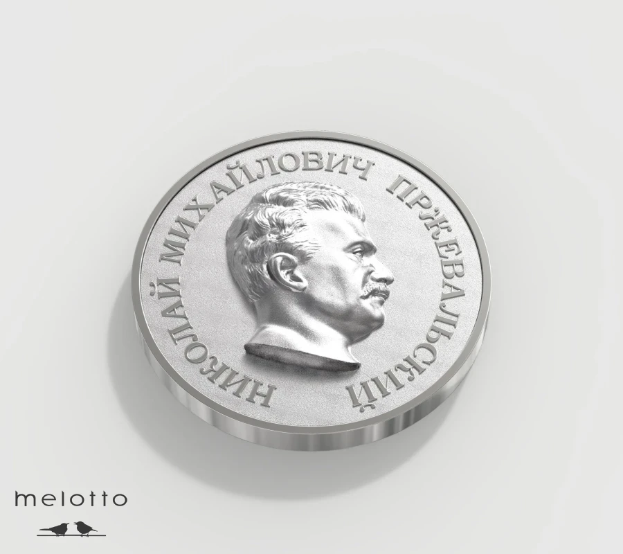 Золотая медаль с портретом на заказ