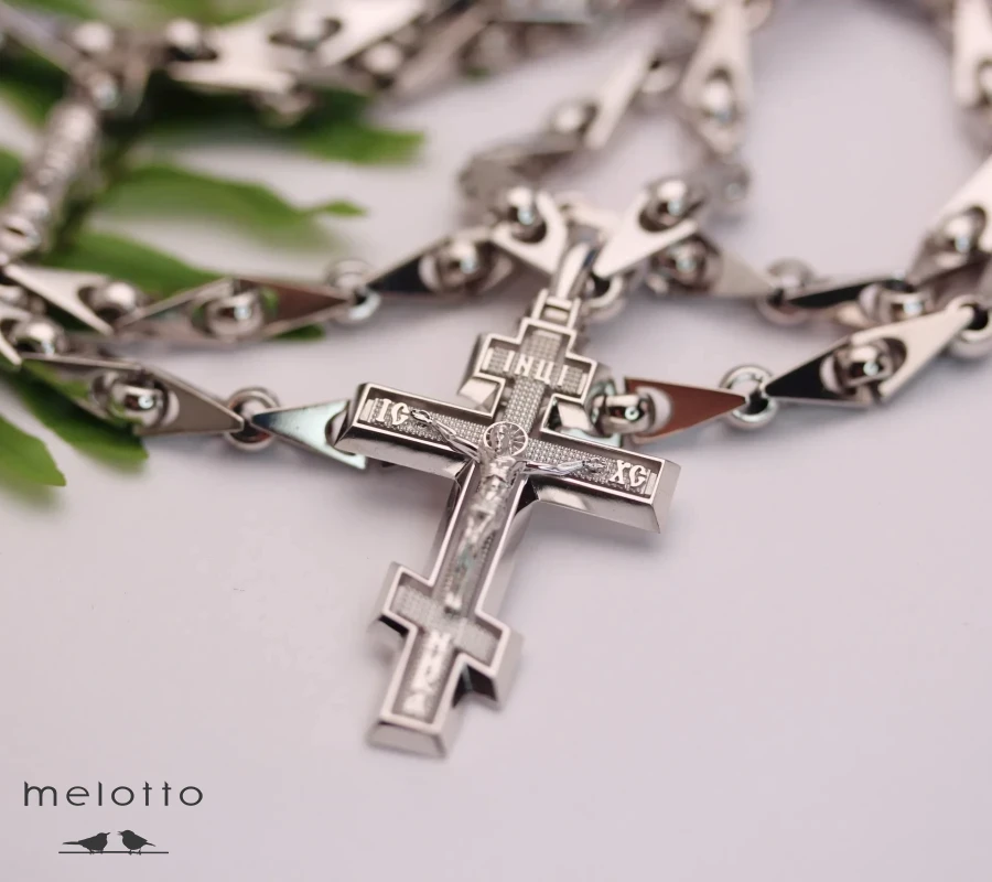 Мужская золотая цепочка «Малый Ромб»