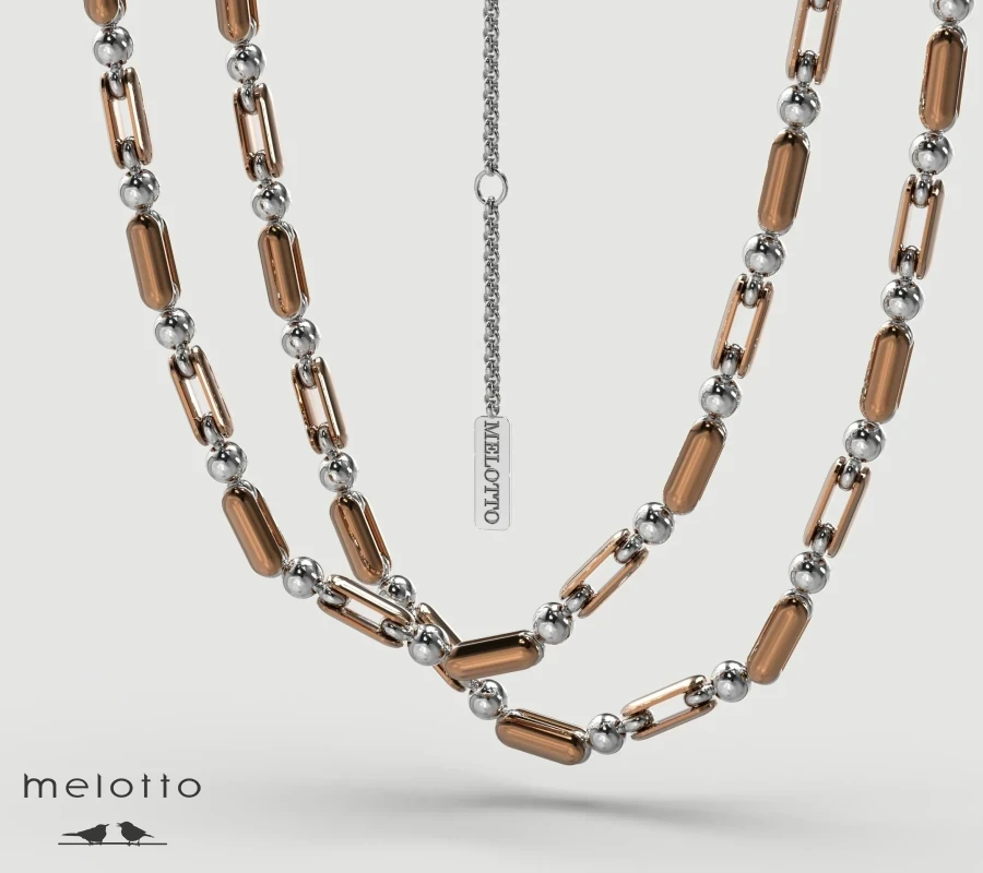 Мужская цепочка «Капля»