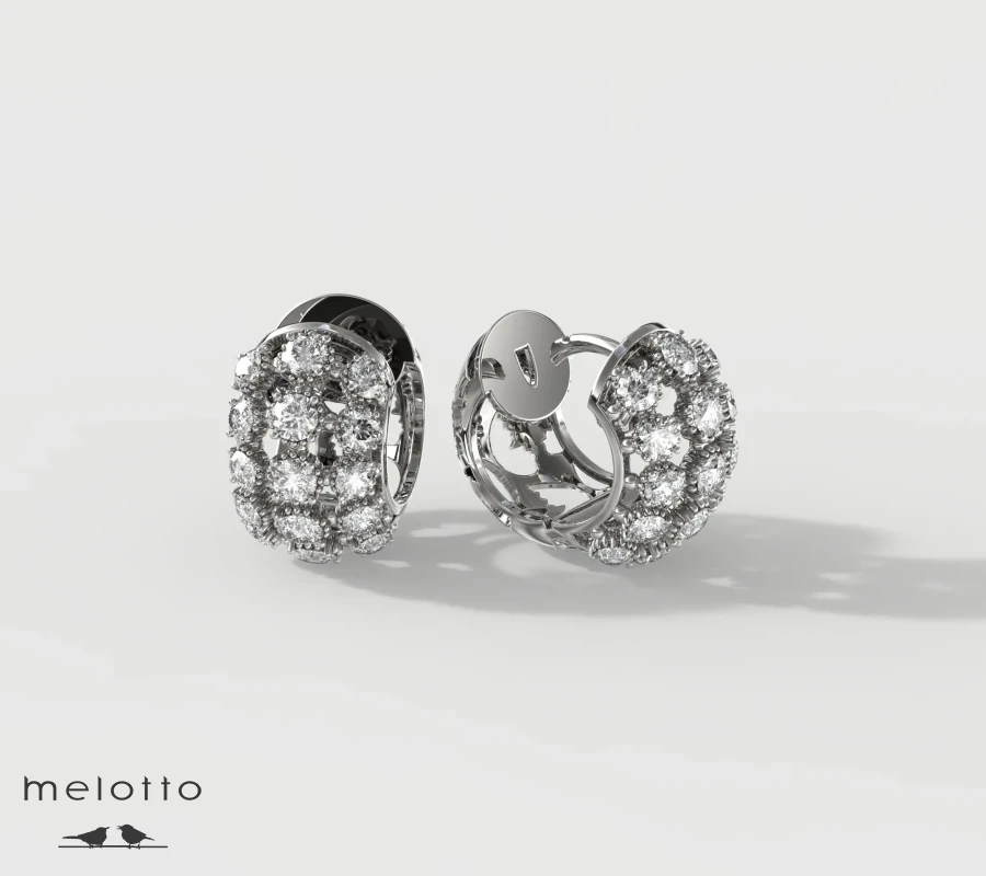 Серьги - кольца