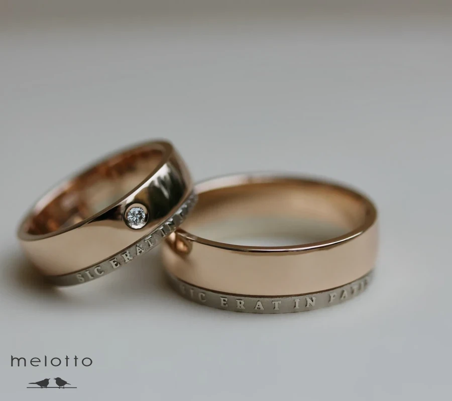 Обручальные кольца с гравировкой клиента