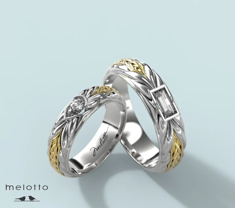 Европейские обручальные кольца на заказ