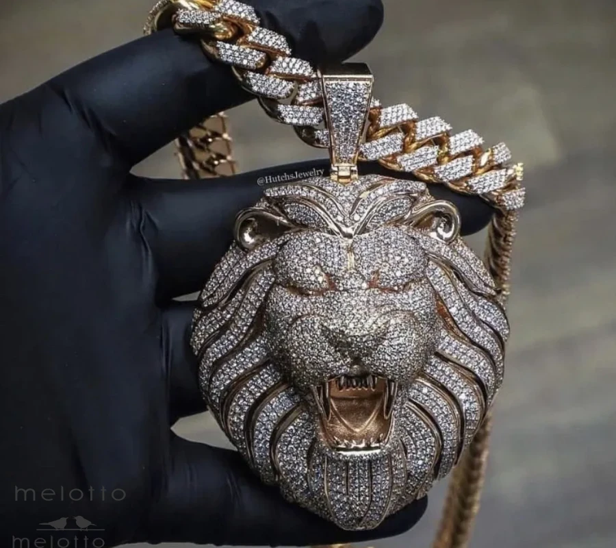 Кулон Bling Lion
