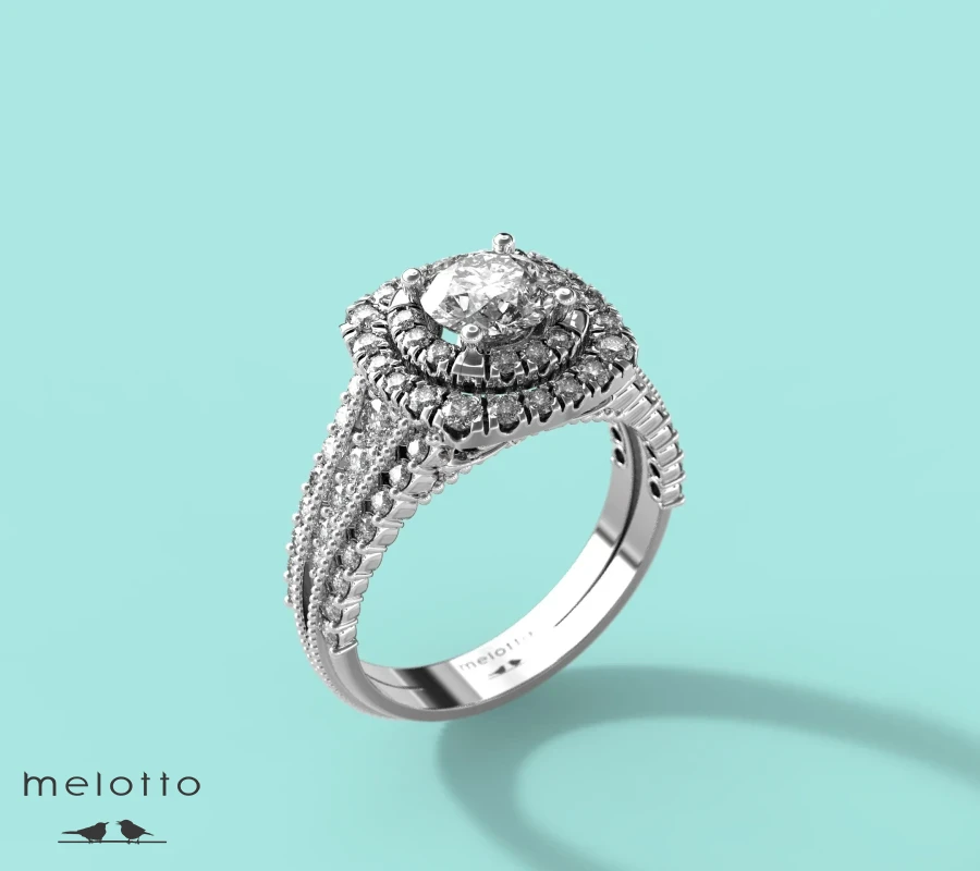 Кольцо на помолвку Love diamond