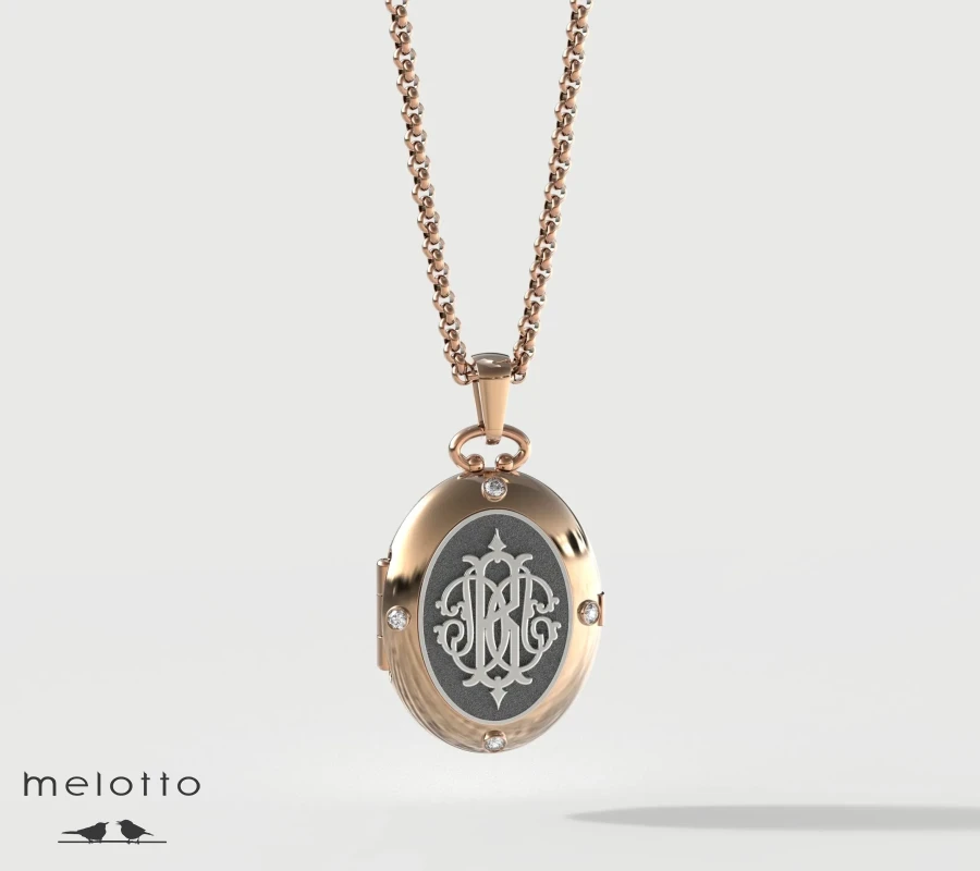 Медальон с фотографией