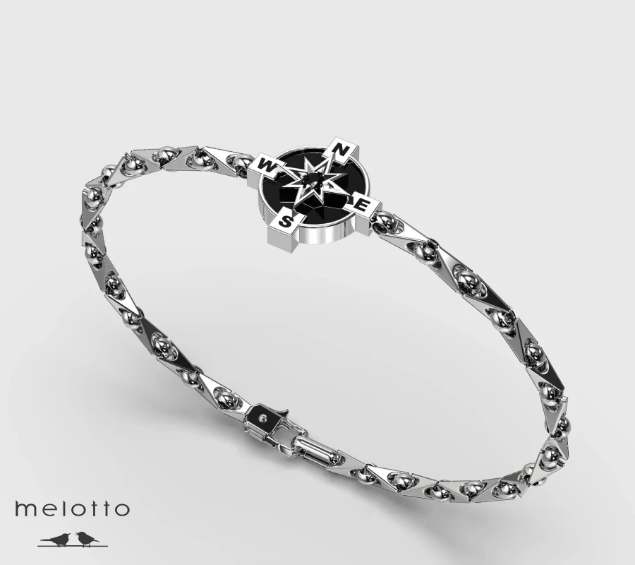 Мужской браслет «РОЗА ВЕТРОВ»