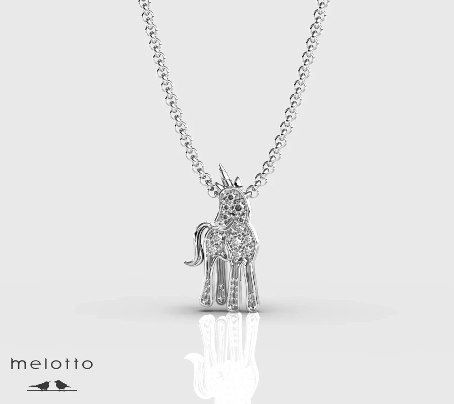 Подвеска кулон Единорог