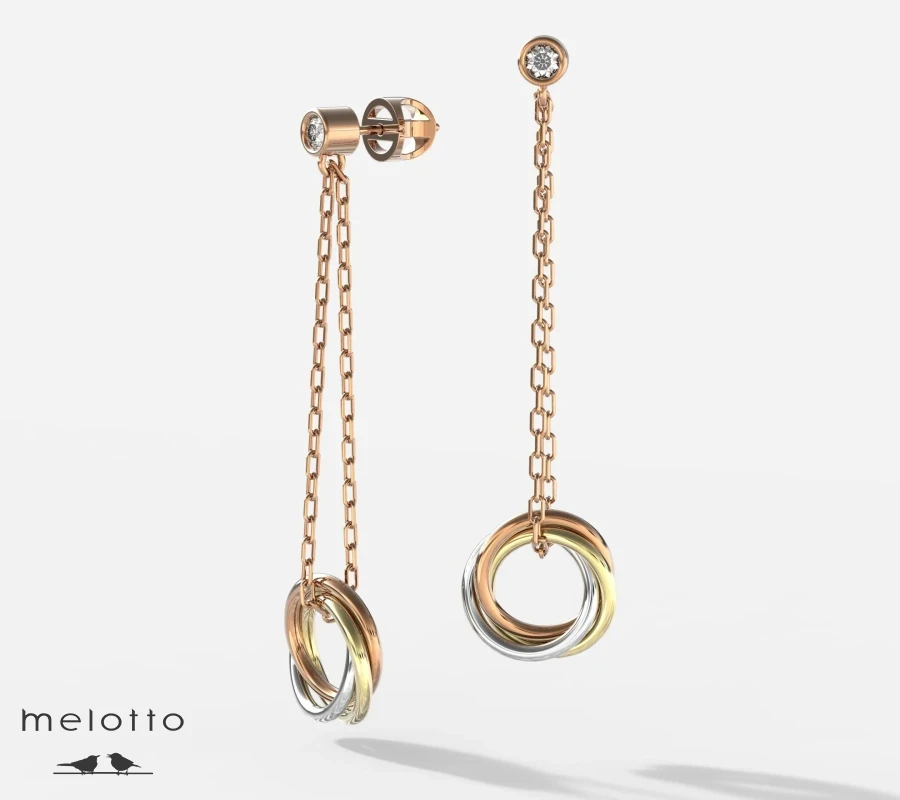 Легендарные серьги Trinity