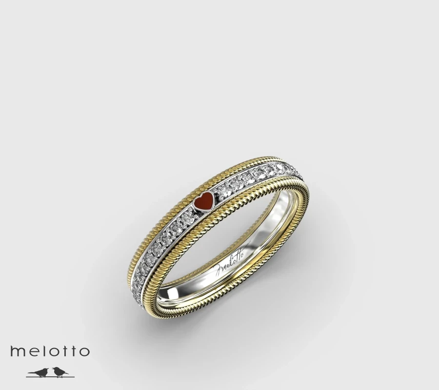 Помолвочное кольцо с бриллиантами Diamond Love