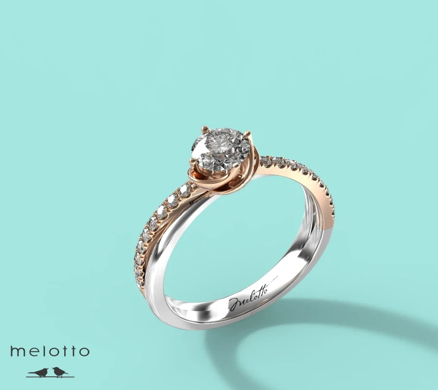 Кольцо с бриллиантом Countess