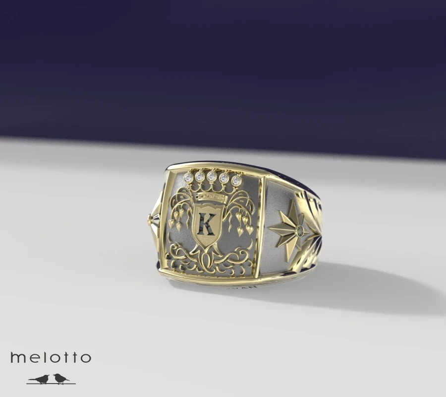 Мужское кольцо на заказ