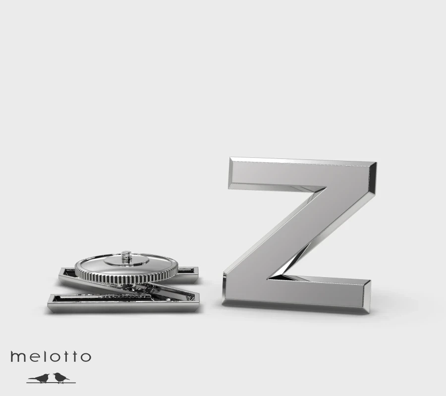 Значок «Z» из золота 585 пробы