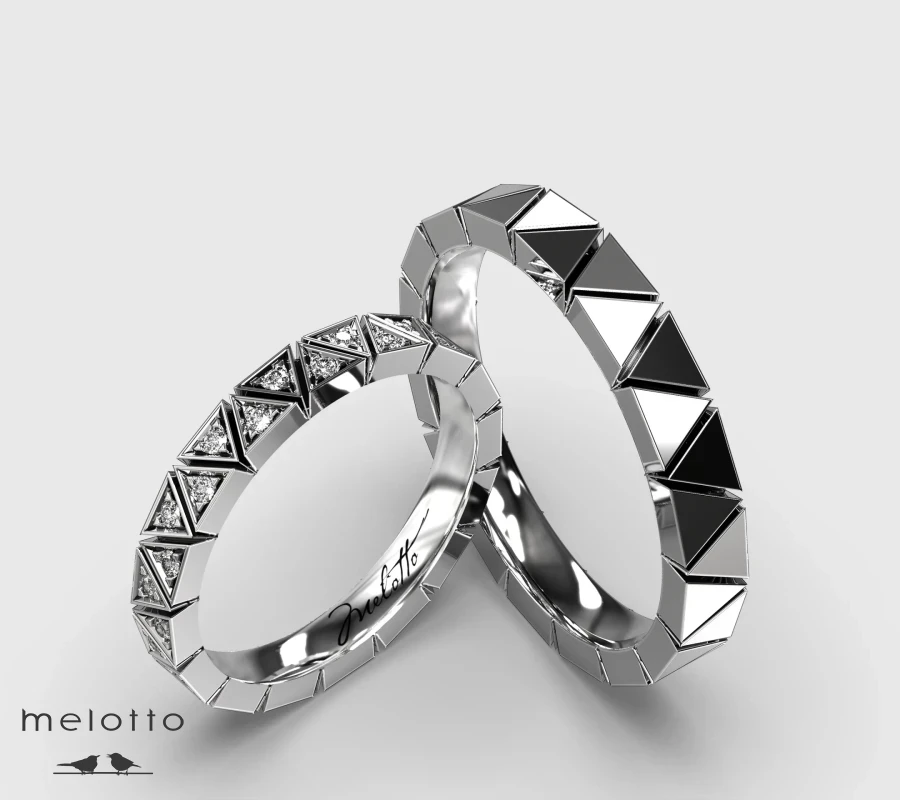 Обручальные кольца Melotto Triángulo