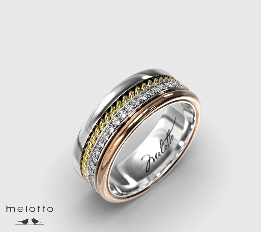 Обручальное кольцо Estelle