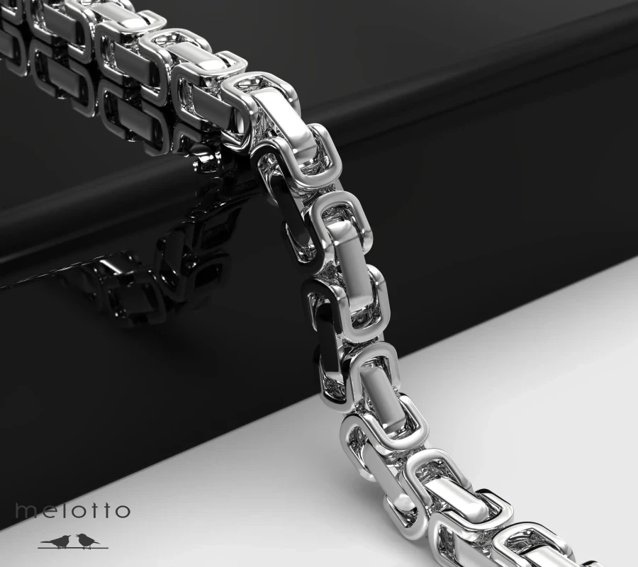 Золотая цепочка мужская Лис