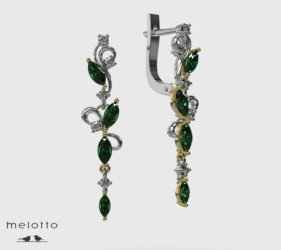 Сережки на заказ по фото