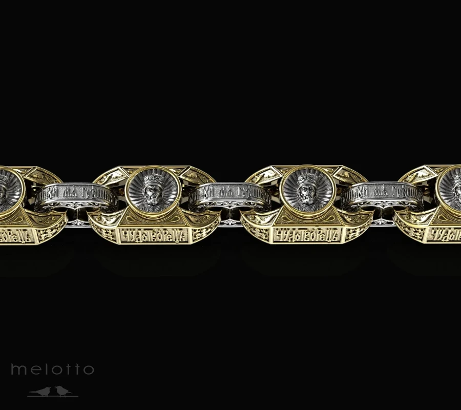 Православная цепочка с Ликом Святого