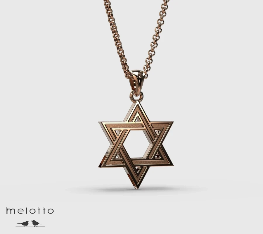 Большая золотая Звезда Давида